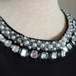 Faith and Joy Dressy Black Sleeveless Top